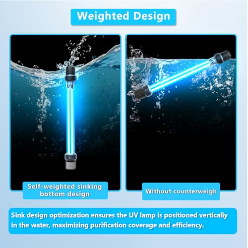 32W Aquarium UV Light for 200