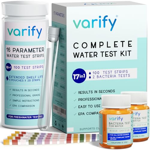 17in1 Complete Drinking Water Test Kit (100 Count)