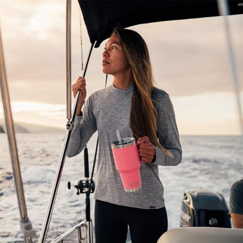 Rambler 35 oz Tumbler with Handle and Straw Lid