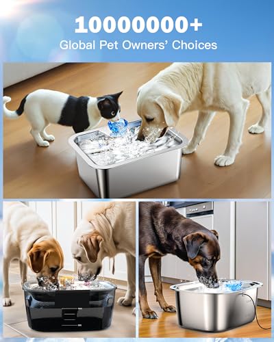 Dog Water Fountain Filters Replacement 4 Packs