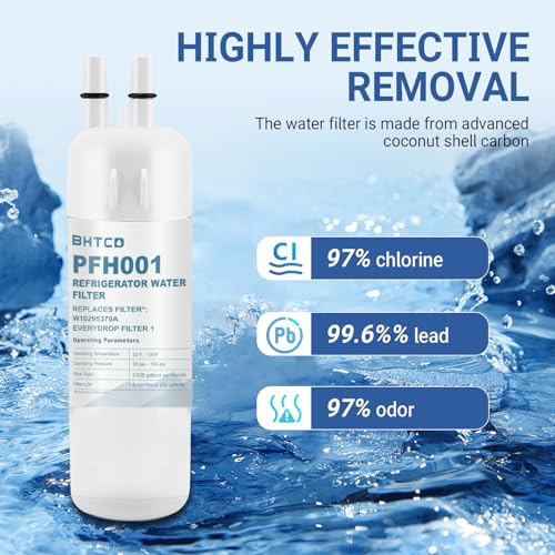 Water Filter Replacement for Whirlpool WRS325SDHZ WRS325FDAM WRS325FDAB