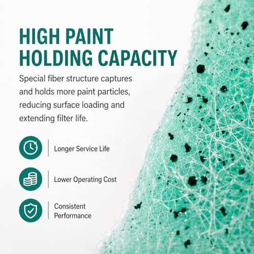 Paint Booth Exhaust Fiberglass Filter