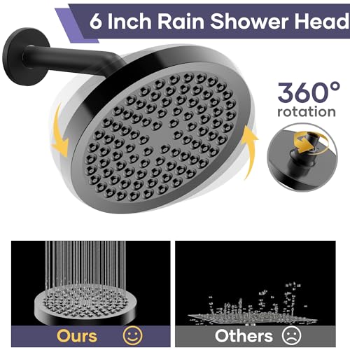 Shower Head with Handheld Spray Combo