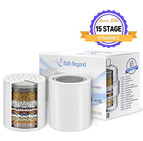 15 Stage Shower Filter Replacement Cartridge (2 Count)