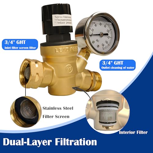 RV Water Pressure Regulator