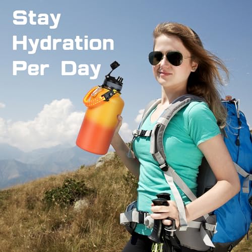 Insulated Water Bottle 64 oz