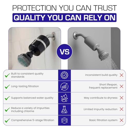 Shower Filter with Head