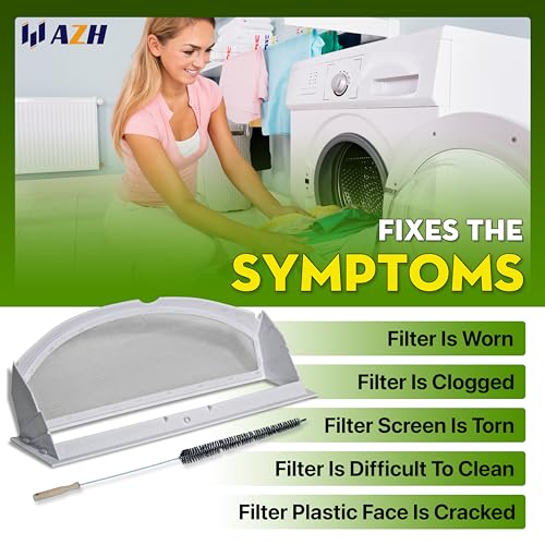 Dryer Lint Screen Filter Replacement For GE DX4500EEOWW DBSR463EG0WW DBSR463EG1WW DBSR463EG5W GTDP220GF5WW DX4500EA1WW DX2300EE1WW DHDSR46EE0WW DBXR463ED1WW DJXR433EC3WW DBXR453ET3WW