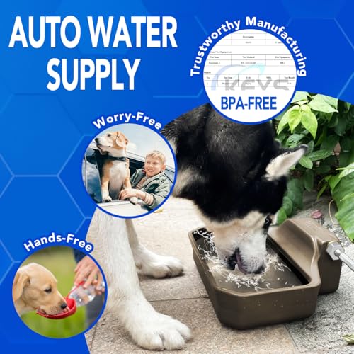 Auto Fill Dog Water Bowl