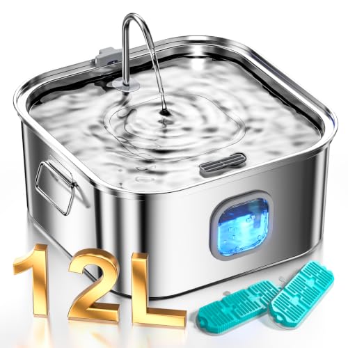 Dog Water Fountain Stainless Steel