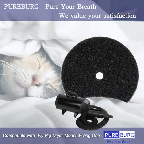 Flying One Replacement Filter Compatible with Flying Pig Pro Grooming Dryer Model Flying One