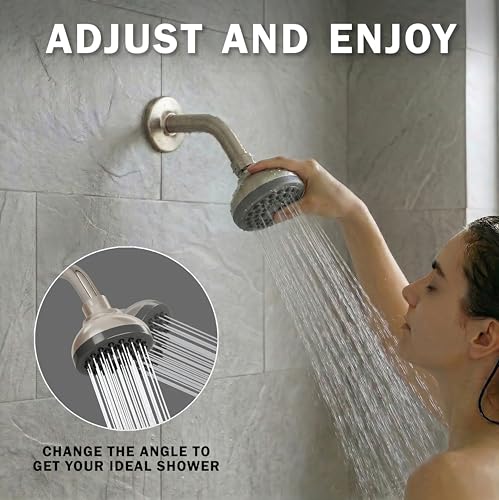 Pressure Boosting Shower Head
