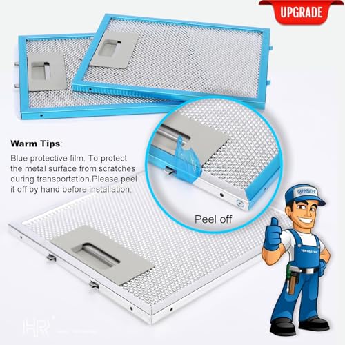 W10169961A Range Hood Filter Fits Whirlpool 2 Pack (2 Count)