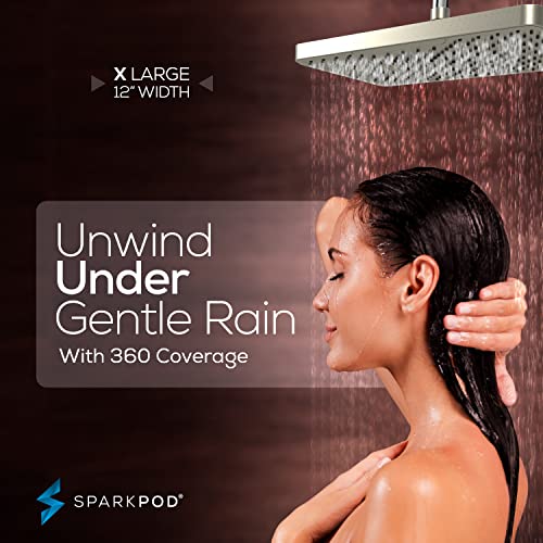 12 Inch Rectangle Rain Shower Head