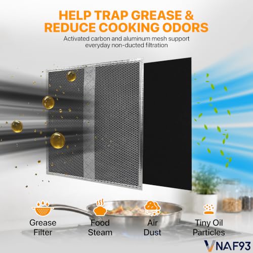 Upgraded For HPF30 Broan Range Hood Filters (2 Count)