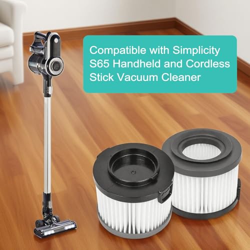 4 Pack SF65 HEPA Filter Compatible with Simplicity S65