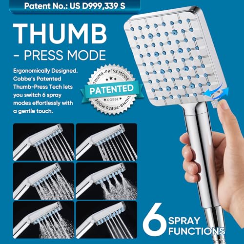 Filtered Shower Head with Handheld