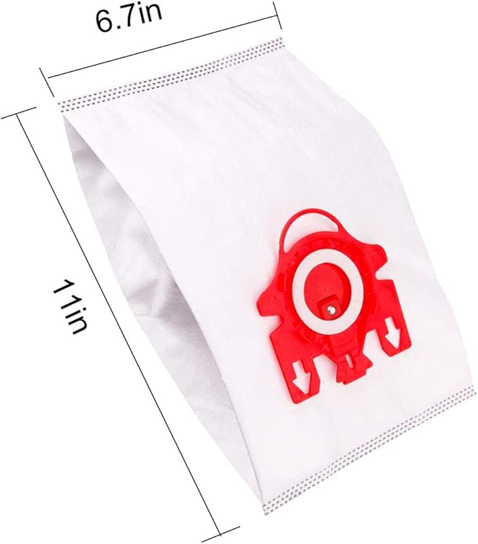 Airclean 3D Efficiency Dust Bags,12pcs FJM Vacuum Bags Replacement Compatible with Complete C1 C2 Vacuum Cleaner with 2 Set Filters - AquaVibe
