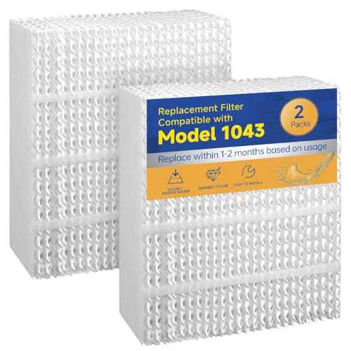 EP9800 1043 Super Wick Humidifier Replacement Filter Evaporative for AIRCARE EP9700 EP9500 SS390DWHT 821000 826000 826800 Bemis Space Saver 800 Series Essick Air EP9R