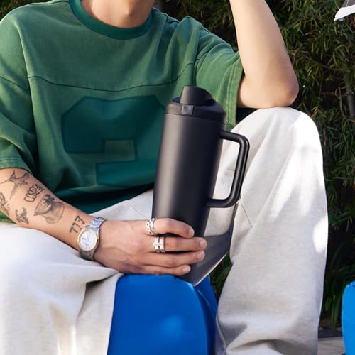 FreeSip Tumbler Stainless Steel Water Bottle 40 oz Summer Sweetness