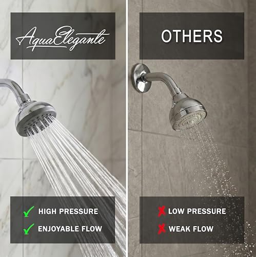 Pressure Boosting Shower Head