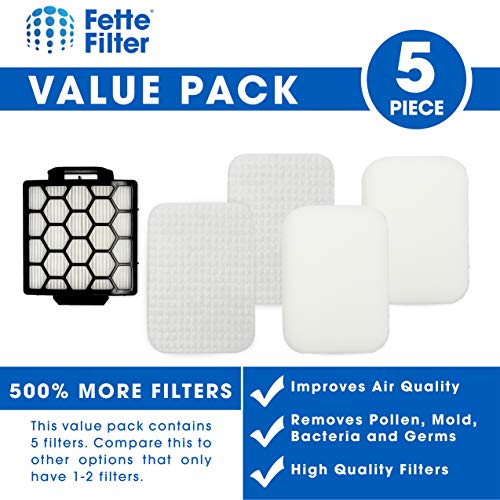 1 HEPA & 2 Foam Filters for Shark Navigator Pet Plus NV150
