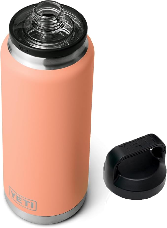 YETI Rambler 36 oz Bottle, Vacuum Insulated, Leakproof, Stainless Steel with Chug Cap