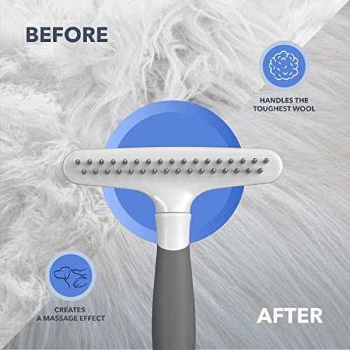 Dog rake deshedding dematting Brush Comb