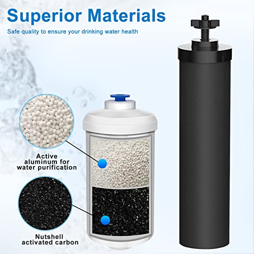 Water Filter Replacement Compatible with Ber (8 Count)
