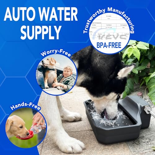 Auto Fill Dog Water Bowl