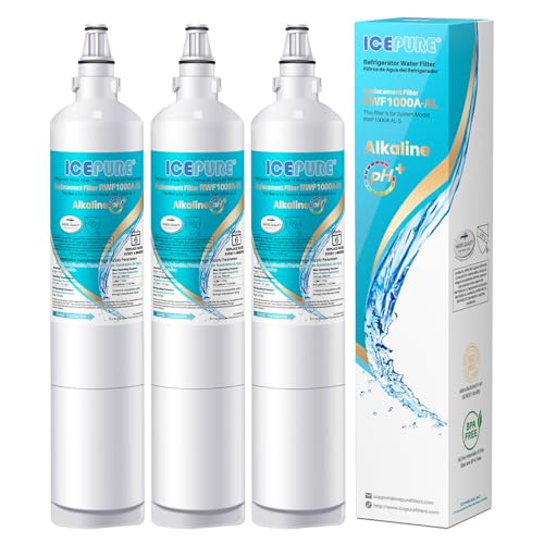 Alkaline 5231JA2006A Water Filter Replacement for LG LT600P (3 Count)