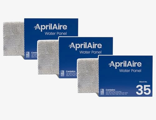 3 PACK REPLACEMENT FOR Aprilaire ORIGINAL # 35 FOR Humidifier Water Panel PAD EVAPORATOR Filter PADS 350 360 560 568 600 700A