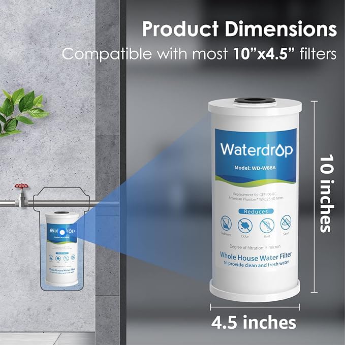 FXHTC Sediment and Carbon Water Filter for GE® FXHTC (2 Count)