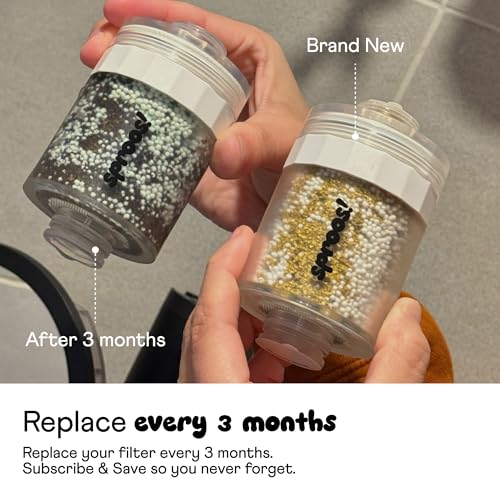 Shower Filter Cartridge Replacement