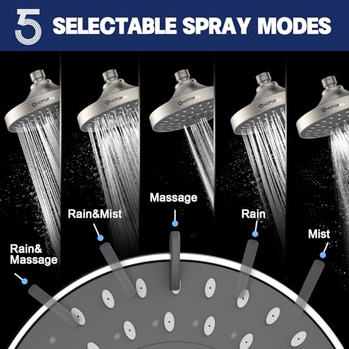 5 Mode High Pressure Shower Head