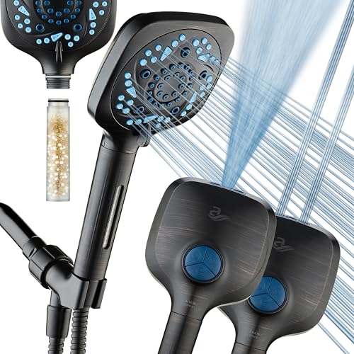High Pressure 10 Spray Mode Filtered Showerhead