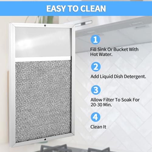 R610027 Range hood Filter with Light Lens Replacement