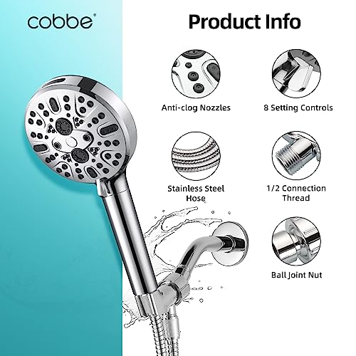 Filtered Shower Head with Handheld