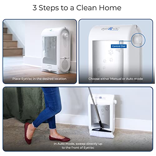 EyeVac Pet Touchless Vacuum Automatic Dustpan