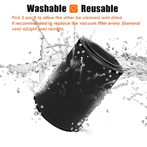 VF7000 Replacement Filter for Rigid Shop Vacuums 5 (2 Count)