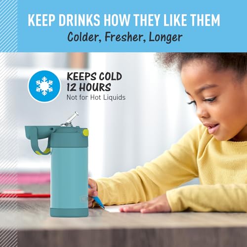 FUNTAINER Water Bottle with Straw