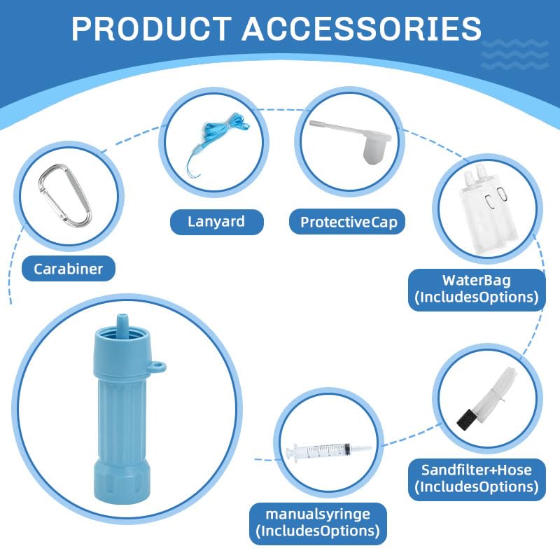 Outdoor Water Filter for Drinking Survival