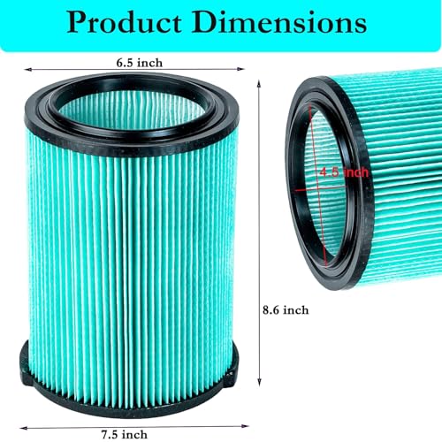 VF6000 5 Layer Replacement Filter for Ridgid Shop Vac 5