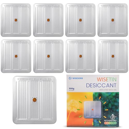 10 Packs 500 Gram Desiccant Canisters