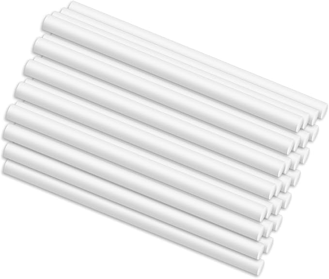 50pcs Multi Purpose Quick Absorption Fibre Cotton Humidifier Sticks Replacement Set Retention Diffusers Wicks - AquaVibe