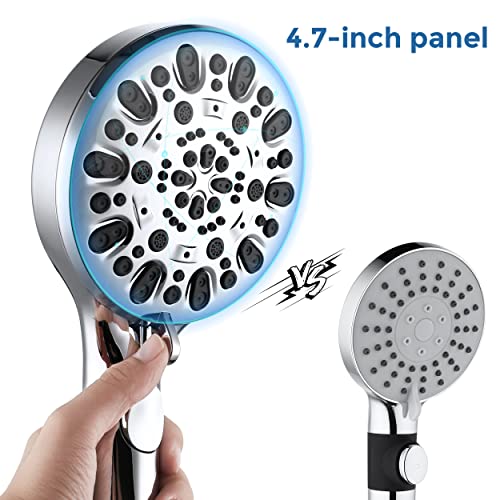 Shower Head with Handheld 7 Spray Combo