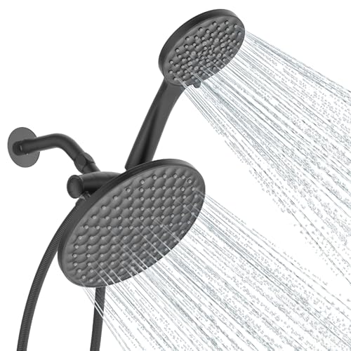 Dual Shower Head with Handheld Combo