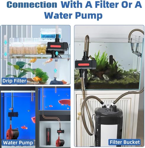 Aquarium UVC Clean Light 7W Algae Clear Green Bloom Clean Fish Tank UVC Water Clean Lamp for Sump Pond Filter Tank