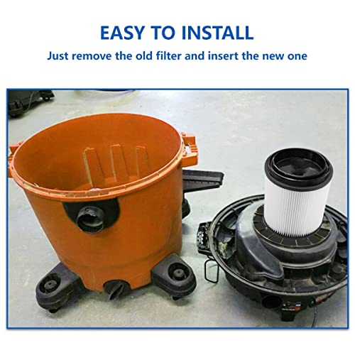 HEPA Vacuum Cleaner Replacement Filter Compatible with Shop