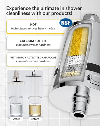 Shower Filter for Hard Water